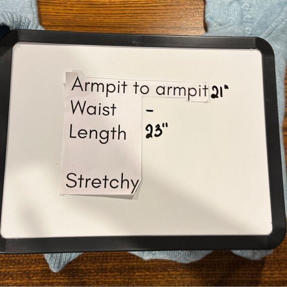 Loft long sleeve knit sweater pale baby blue - Picture 8 of 12